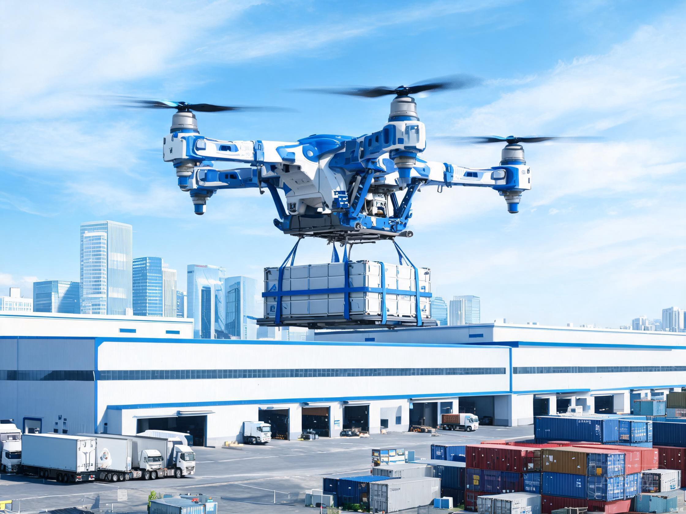 Cargo delivery drone